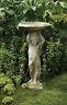Cherub Mio Bird Bath Garden Statue By Orlandi Made Of Fiberstone-48h Fs7703