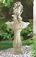 Fairy Maiden Victorian Garden Statue Bird Bath Outdoor Water Fountain With Pump