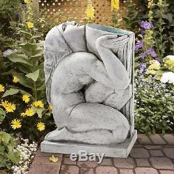 Goddess Of Life Statue Art Deco Water Feature Birdbath Garden Sculpture NEW